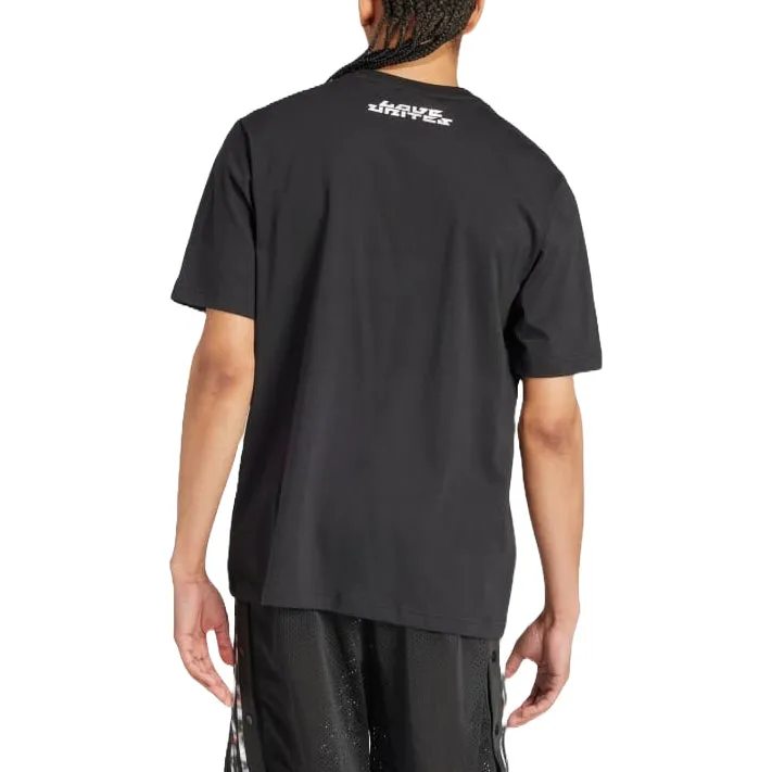 adidas Pride Graphic T-shirt 'Black' IZ4896 sold by KicksCrew product image thumbnail 3