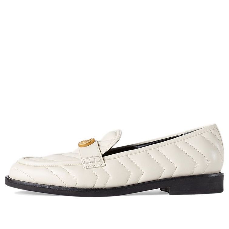 (WMNS) GUCCI Loafer With Double G 'White' 670399-BKO60-9022 sold by KicksCrew