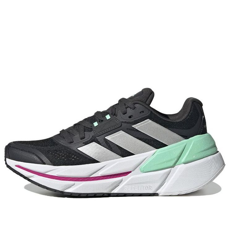 (WMNS) adidas Adistar CS 'Black White Green' HP5660 sold by KicksCrew
