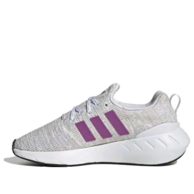 (GS) adidas Swift Run 22 'White Semi Pulse Lilac' GX9208 sold by KicksCrew
