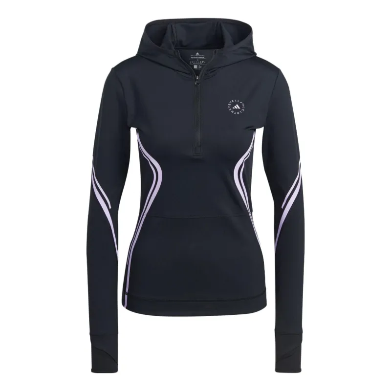(WMNS) adidas By Stella McCartney Hoodies 'Black' II3232 sold by KicksCrew
