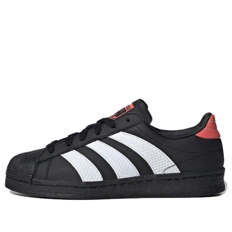 adidas Superstar 82 'Black White Scarlet' IE3056 sold by KicksCrew
