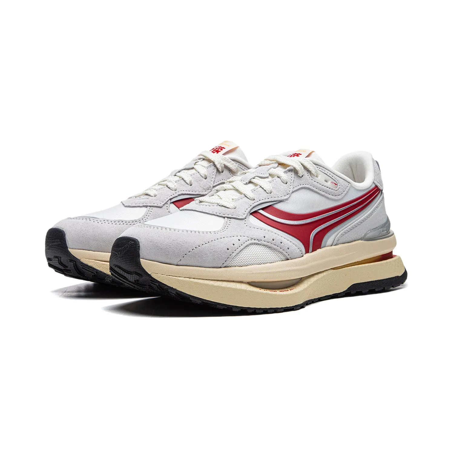 Li-Ning Glory Renew 'Grey Red Beige' AGCU073-11 sold by KicksCrew product image thumbnail 4