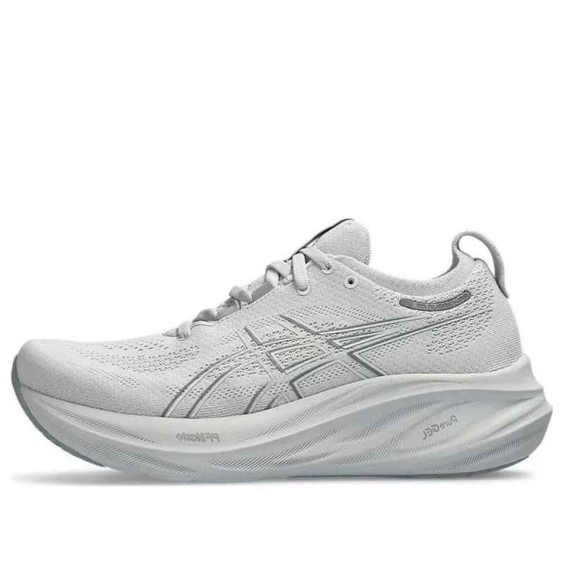(WMNS) ASICS Gel-Nimbus 26 'Concrete Pure Silver' 1012B601-021 sold by KicksCrew