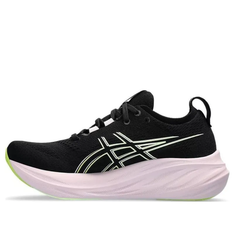 (WMNS) ASICS Gel-Nimbus 26 'Black Neon Lime' 1012B601-004 sold by KicksCrew