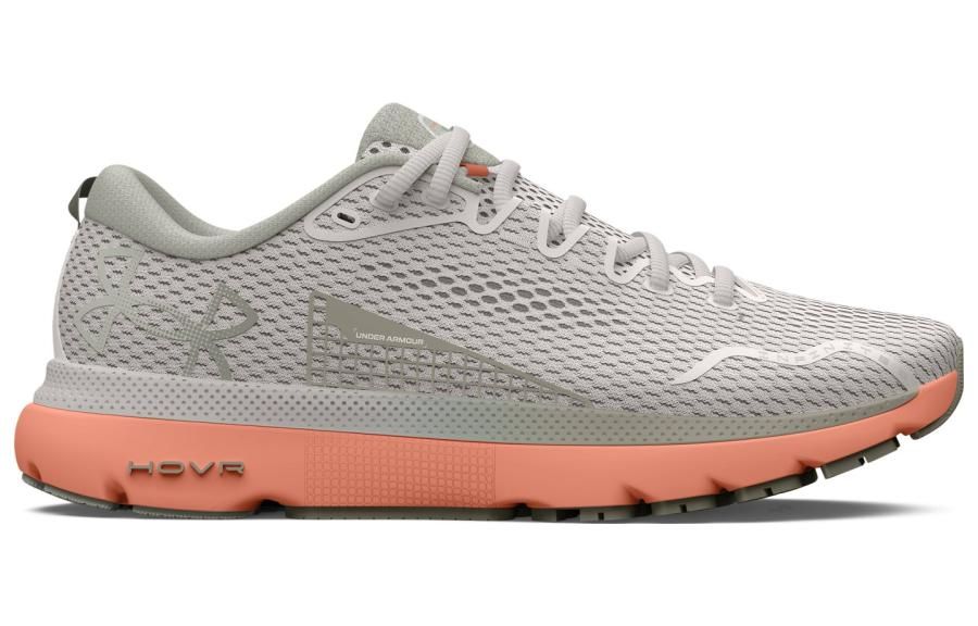 (WMNS) Under Armour HOVR Infinite 5 Sneakers 'White Clay Bubble Peach' 3026550301 sold by KicksCrew product image thumbnail 2