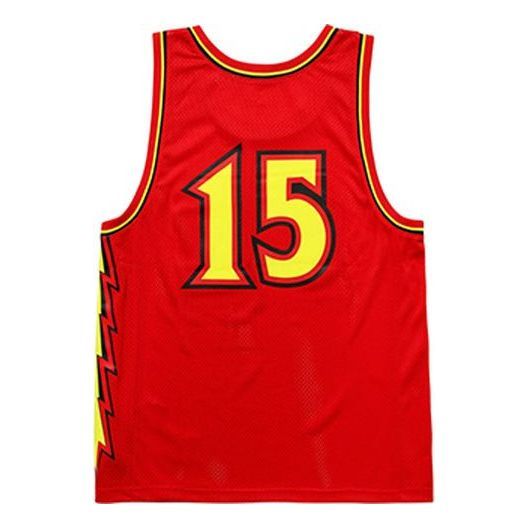 Supreme Bolt Basketball Jersey 'Red Yellow' SUP-SS18-426 sold by KicksCrew product image thumbnail 2