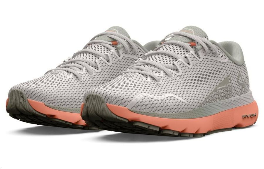 (WMNS) Under Armour HOVR Infinite 5 Sneakers 'White Clay Bubble Peach' 3026550301 sold by KicksCrew product image thumbnail 3