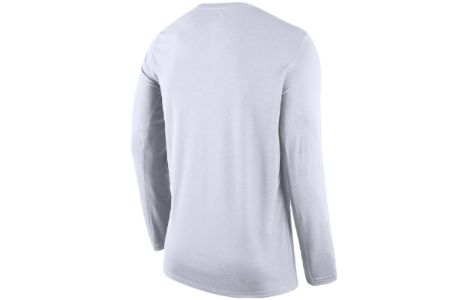 Nike NBA Miami Heat Long T-Shirt 'White' DR6526-100 sold by KicksCrew
