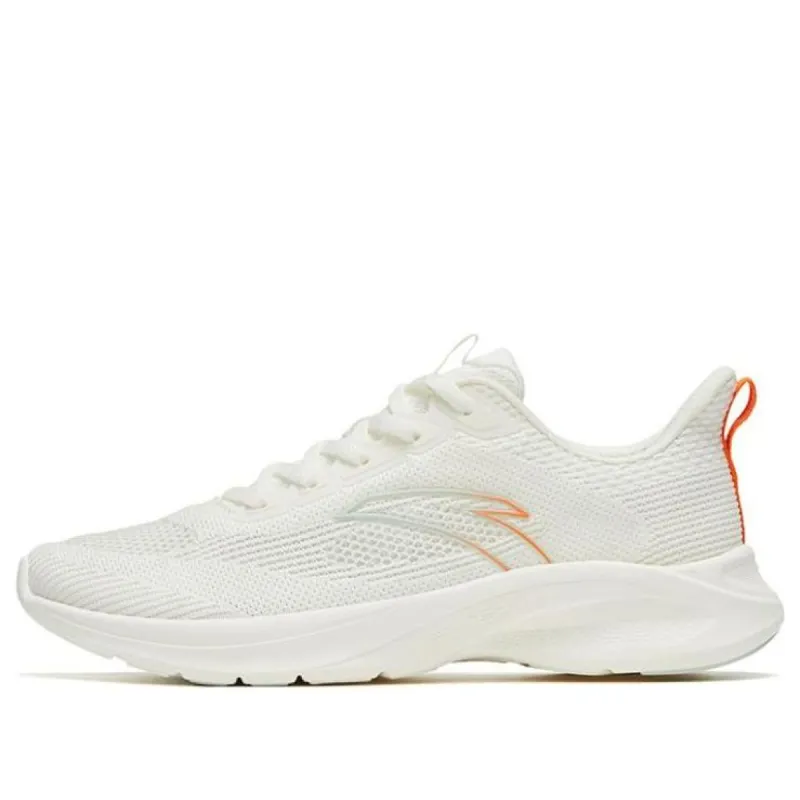 (WMNS) ANTA Running Series Sneakers 'White Orange' 122325576-1 sold by KicksCrew