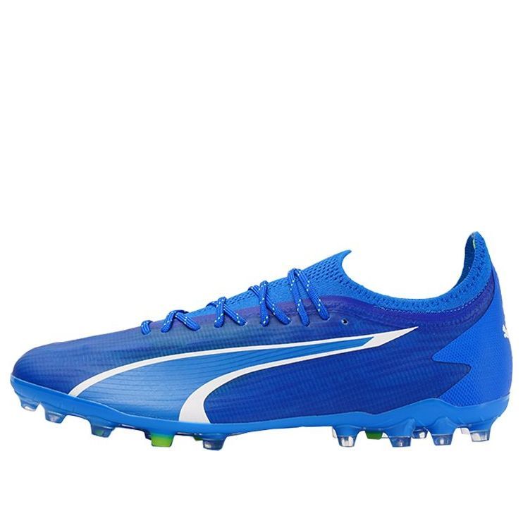 PUMA Ultra Ultimate MG 'Ultra Blue White/Pro Green 107506-03 sold by KicksCrew