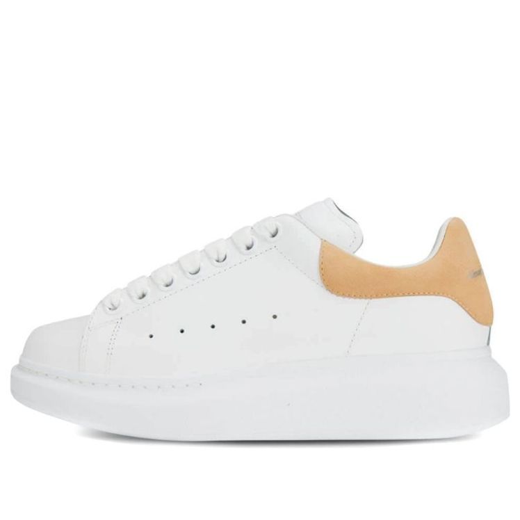 (WMNS) Alexander McQueen Oversized Sneaker 'White Beige' 553770WHGP79254 sold by KicksCrew