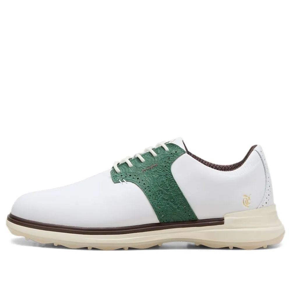 PUMA x Quiet Golf Club Avant 'White Deep Forest' 310044-01 sold by KicksCrew