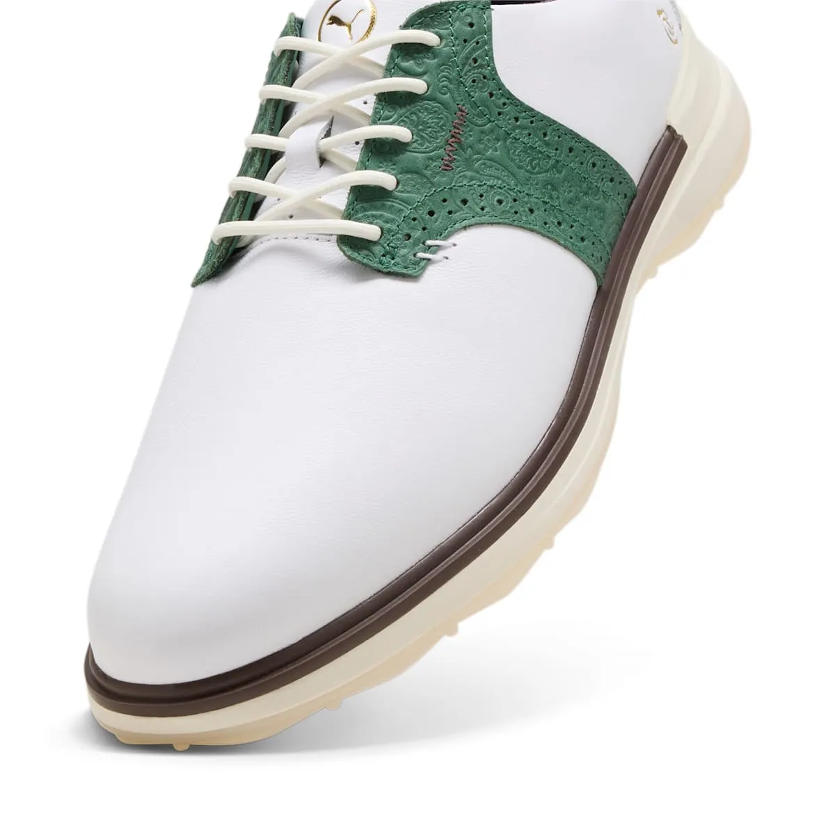 PUMA x Quiet Golf Club Avant 'White Deep Forest' 310044-01 sold by KicksCrew product image thumbnail 5