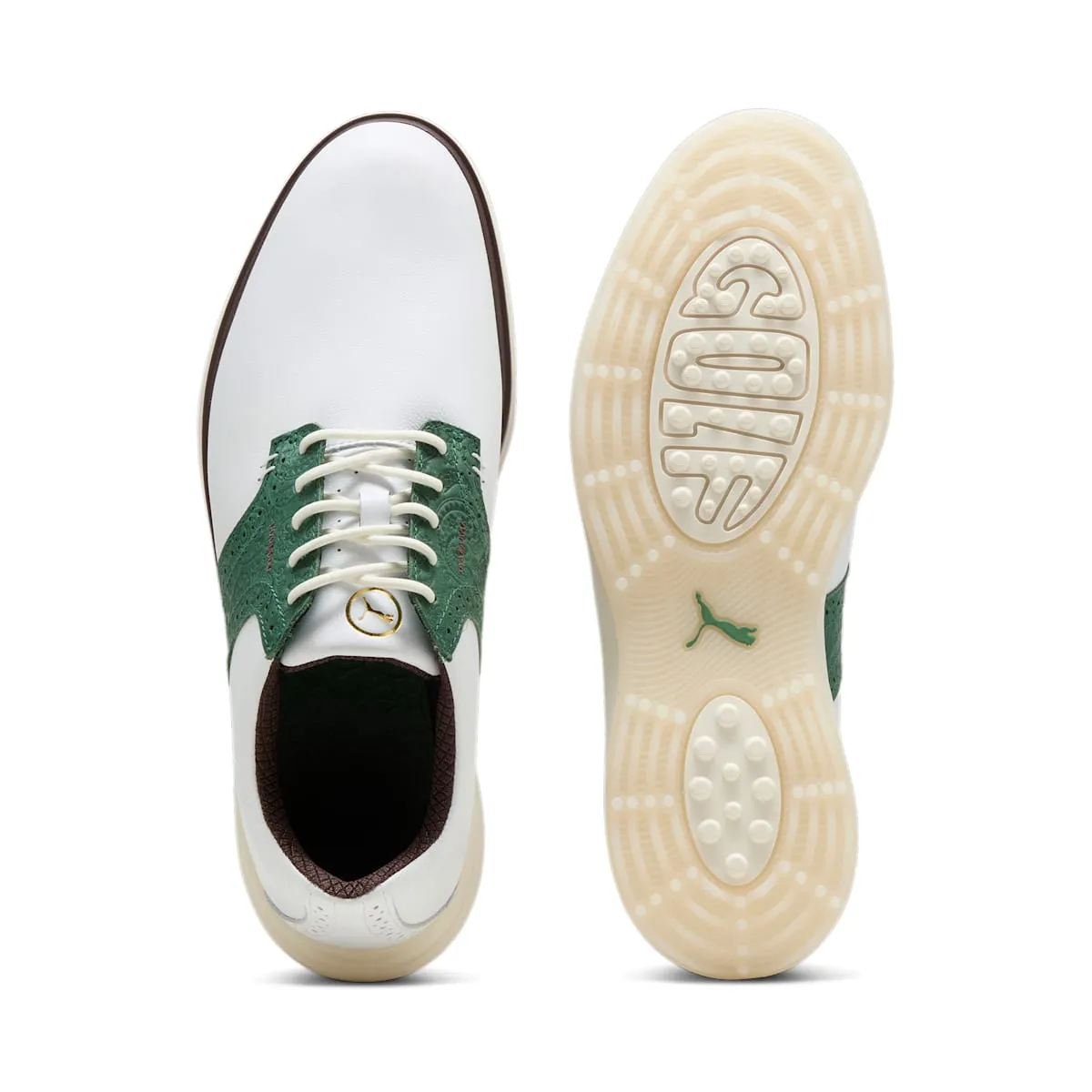 PUMA x Quiet Golf Club Avant 'White Deep Forest' 310044-01 sold by KicksCrew product image thumbnail 4