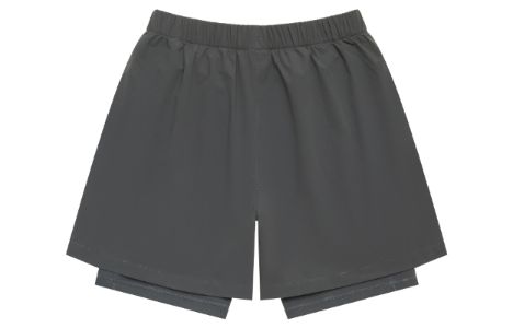 New Balance NB Logo 2 In 1 Short 'Dark Grey' NVE25121-CHL sold by KicksCrew