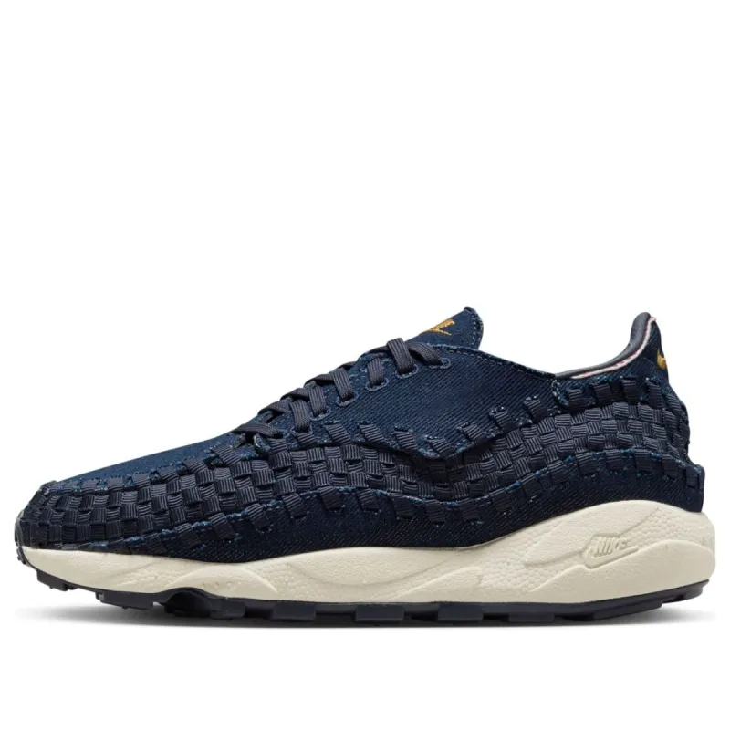 (WMNS) Nike Air Footscape Woven 'Dark Denim' HF1759-400 sold by KicksCrew