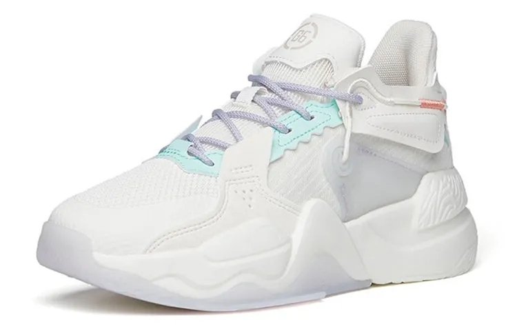 (WMNS) ANTA Life Series Sneakers 'White Purple Green' 122218083-2 sold by KicksCrew product image thumbnail 2