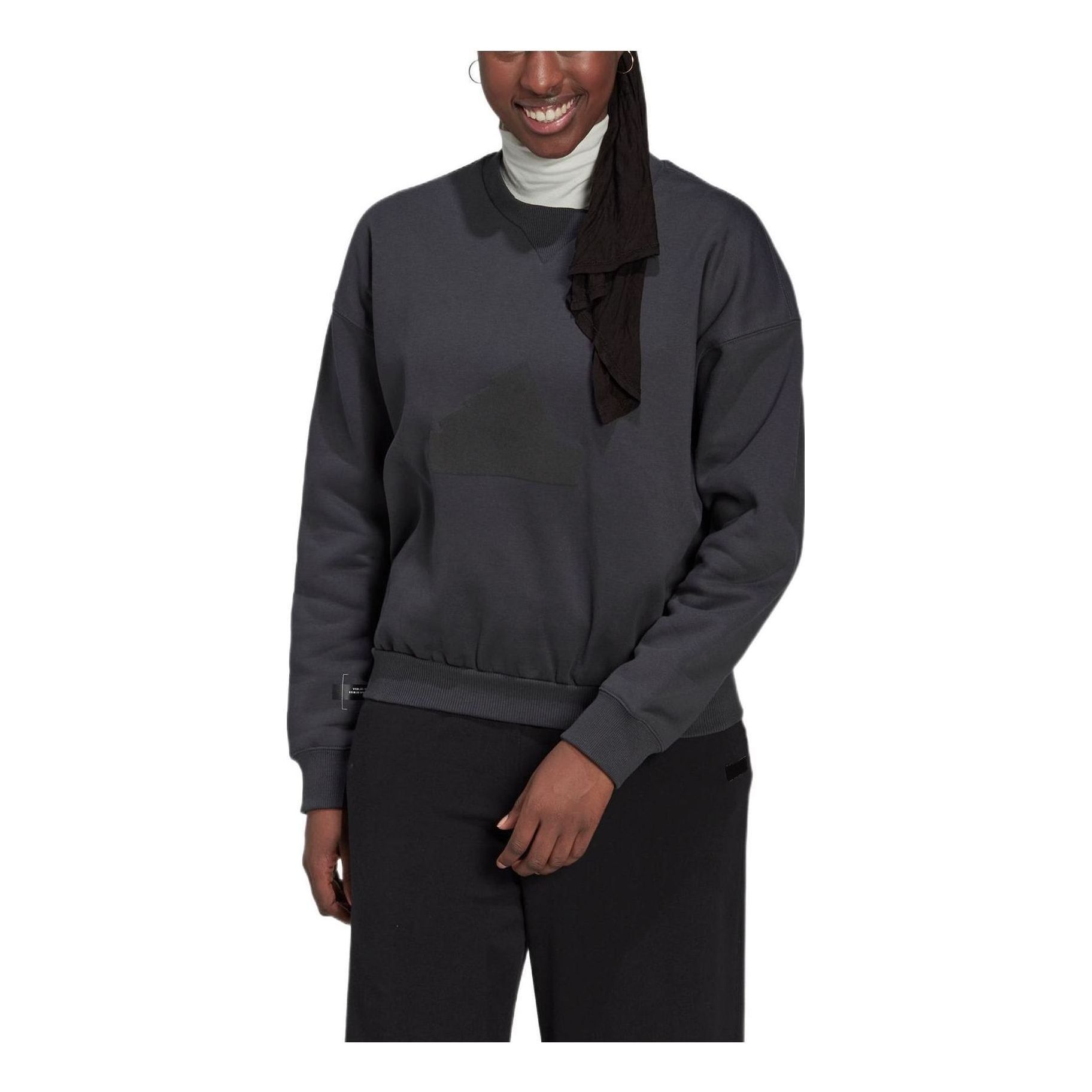 (WMNS) adidas Sweatshirt 'Grey' HM2849 sold by KicksCrew