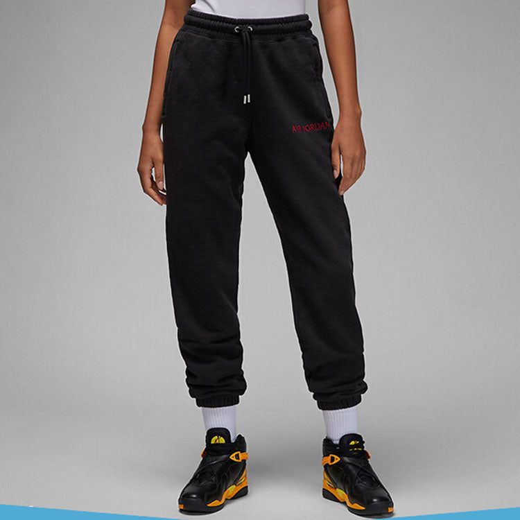 (WMNS) Air Jordan Sweatpants 'Black' DV6472-010 sold by KicksCrew product image thumbnail 3