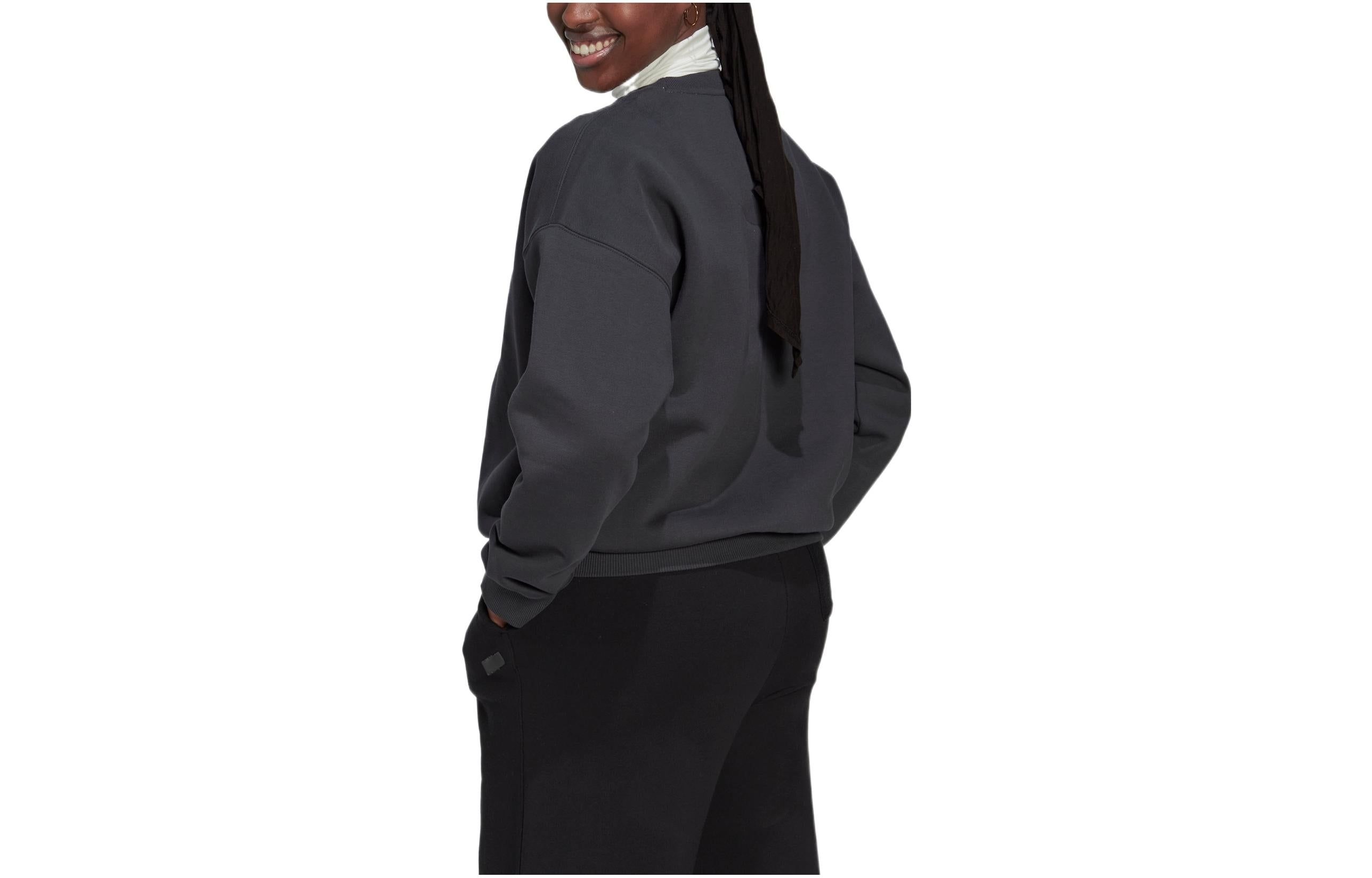 (WMNS) adidas Sweatshirt 'Grey' HM2849 sold by KicksCrew product image thumbnail 3