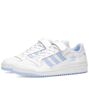(WMNS) adidas originals Forum Low 'White Blue Dawn' HQ1913 sold by KicksCrew