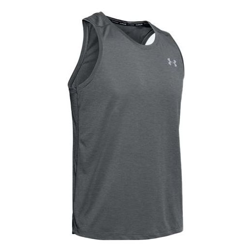 Under Armour Streaker 2.0 Running Tank 'Pitch Grey' 1326578-012 sold by KicksCrew
