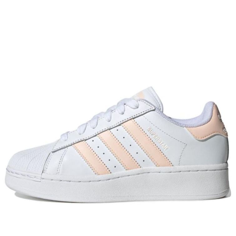 (WMNS) Adidas Originals Superstar XLG Shoes 'Cloud White Bliss Orange' IF3004 sold by KicksCrew