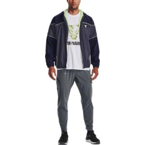 Under Armour Project Rock Unstoppable Pants 'Pitch Grey' 1373572-012 sold by KicksCrew