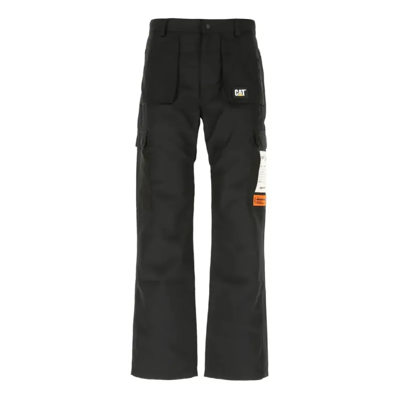 HERON PRESTON X Caterpillar Cargo Pants 'Black' HMCA032F20FAB0011000 sold by KicksCrew