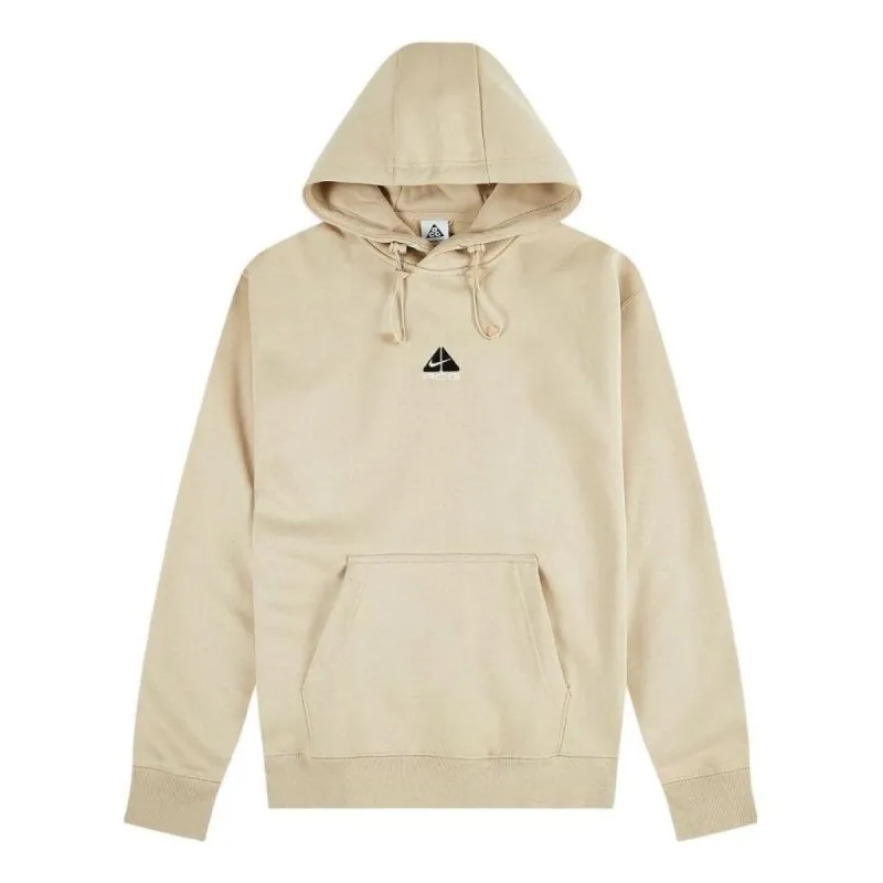 Nike ACG Therma-Fit Pullover Fleece Hoodie Asia Sizing 'Sanddrift' DH3088-126 sold by KicksCrew