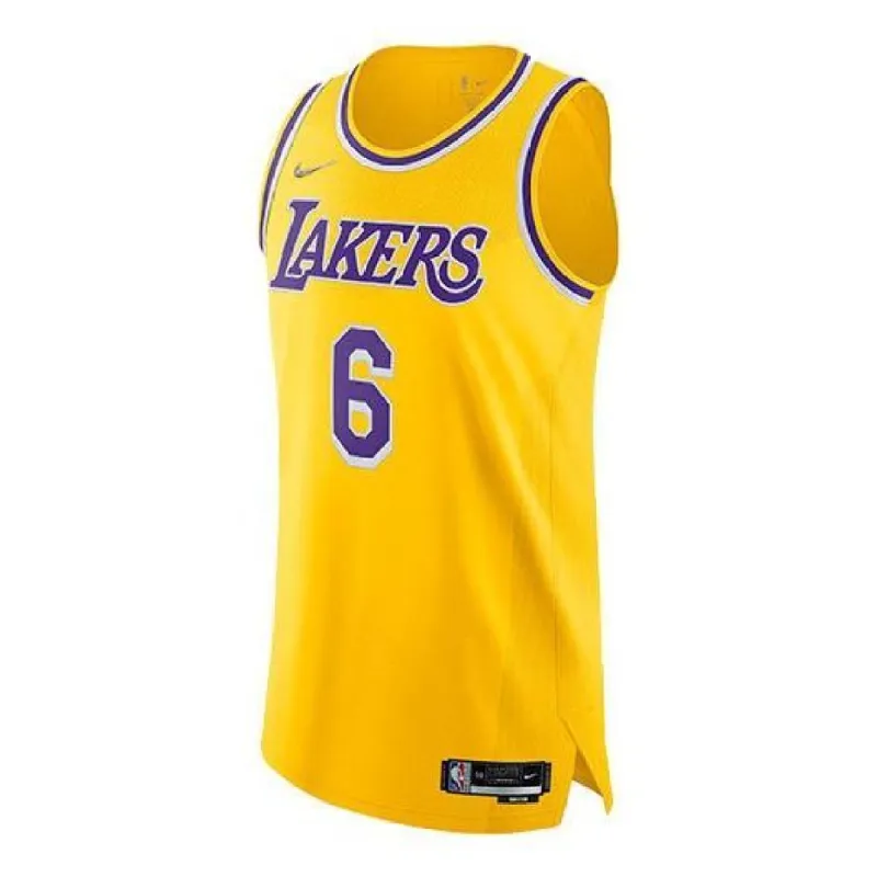 Nike x NBA LA Lakers Jerseys 'LeBron James 6' DB3317-730 sold by KicksCrew