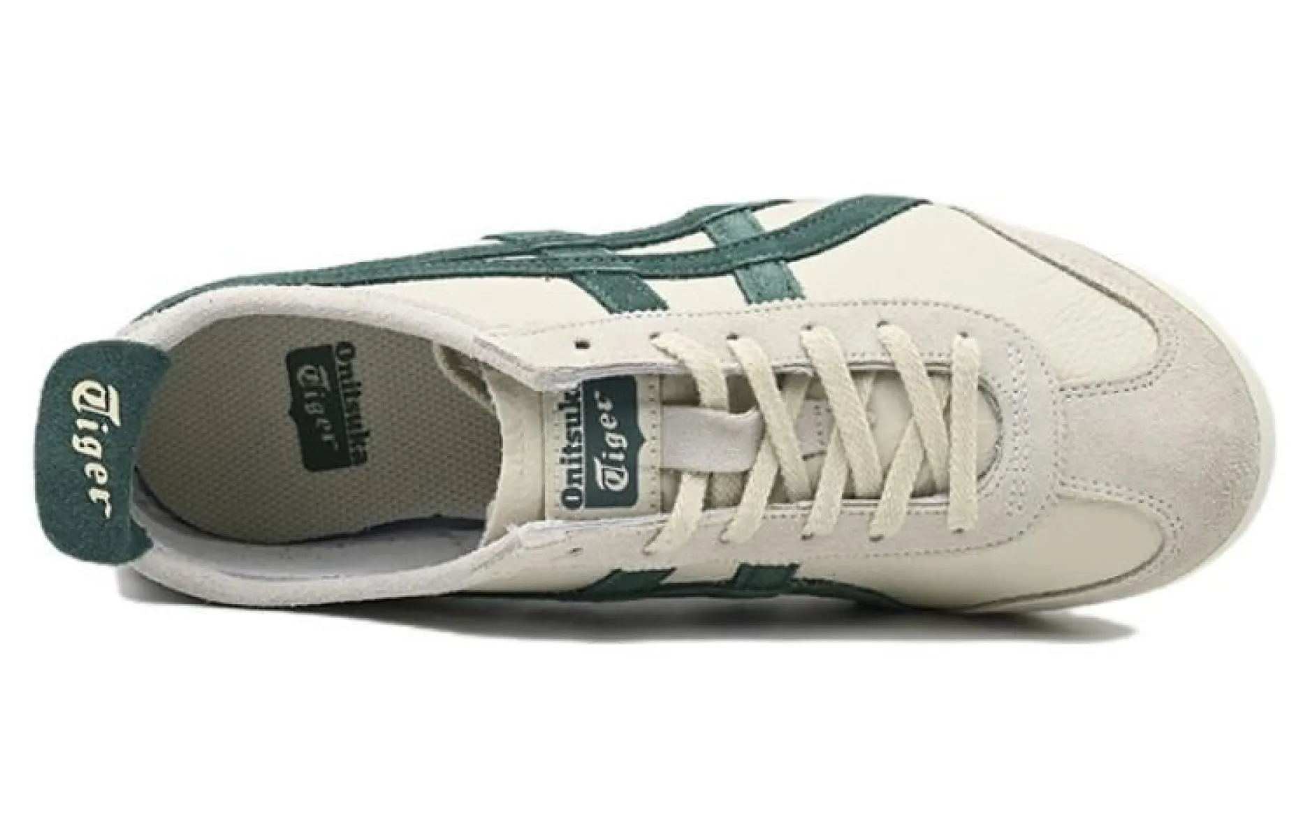 Onitsuka Tiger スニーカー ホワイト/グレー/ブラック/グリーン Onitsuka Tiger Tokuten MEXICO 66 Shoes 'White Green' 1183C076-250