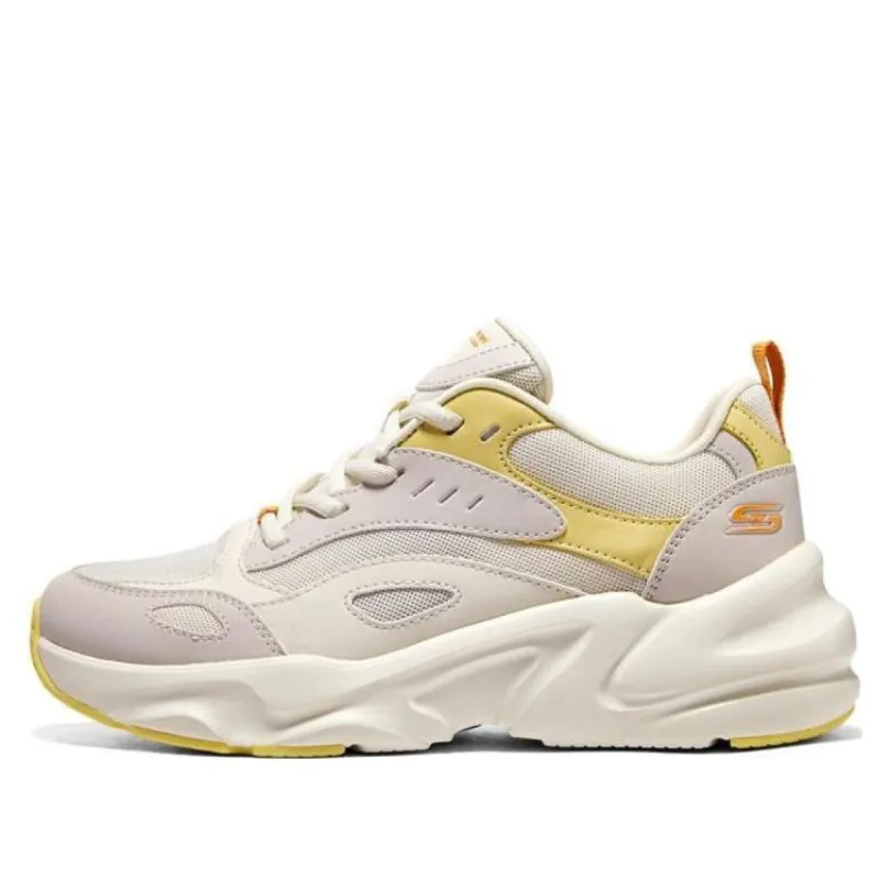 (WMNS) Skechers Bobs Bamina 2 'Beige Yellow' 117363-NTMT sold by KicksCrew