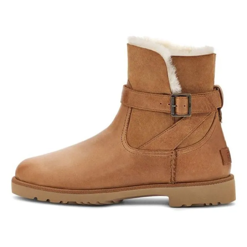 (WMNS) UGG Romely Buckle Boot 'Chestnut' 1122833-CHE sold by KicksCrew