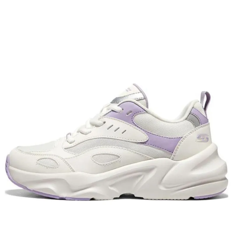 (WMNS) Skechers Bobs Bamina 2 'White Purple' 117363-WPUR sold by KicksCrew