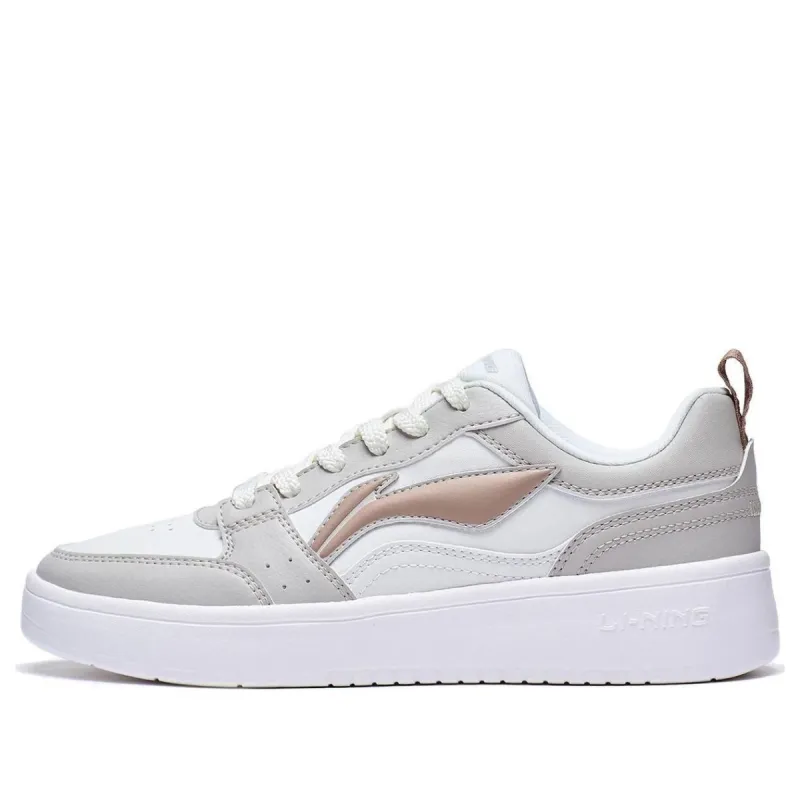 (WMNS) Li-Ning Yuanbao 'White Grey' AGCT340-3 sold by KicksCrew