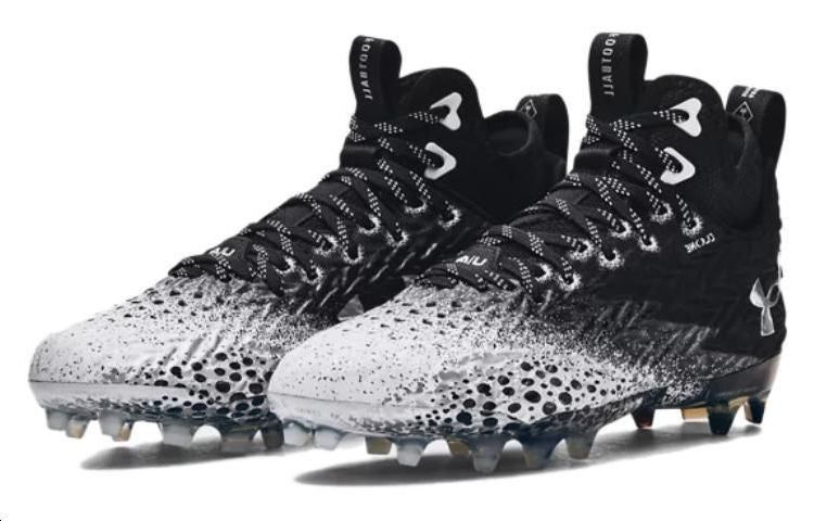 (WMNS) Under Armour Spotlight Clone MC Football Cleats 'Black White' 3026343-001 sold by KicksCrew product image thumbnail 3