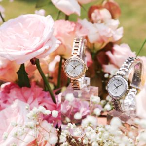 (WMNS) CASIO Analog 'Sapphire Crystal Rose Gold' SHE-4557CG-7AUPR sold by KicksCrew