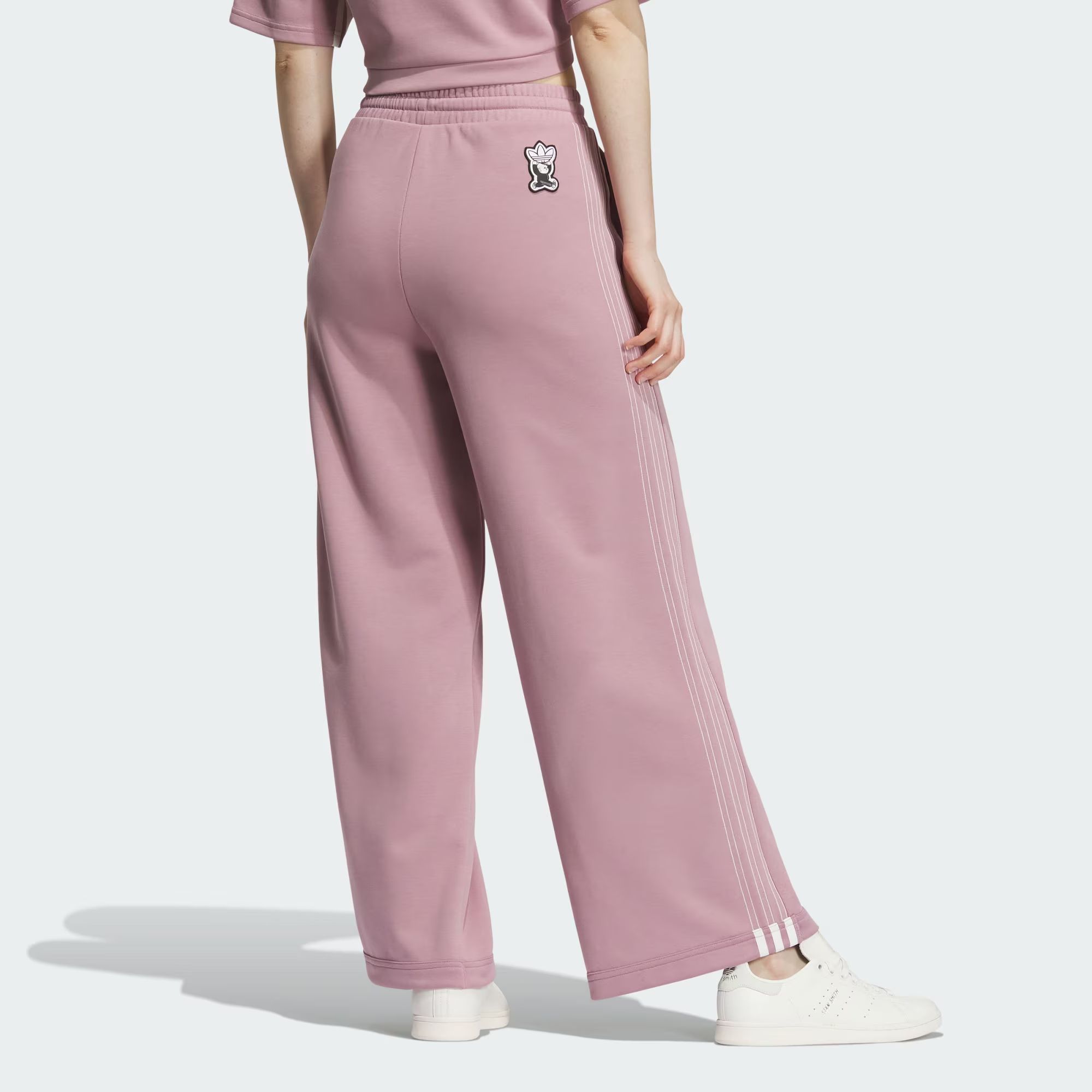 (WMNS) Adidas Originals TOC Wide-Leg Pants 'Pink' IN1023 sold by KicksCrew product image thumbnail 3