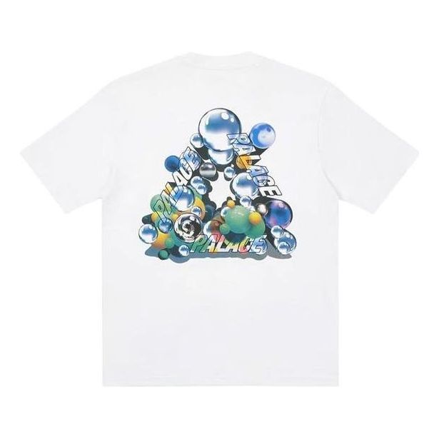 Palace FW21 Bubbling T-shirt 'White' P21TS197 sold by KicksCrew