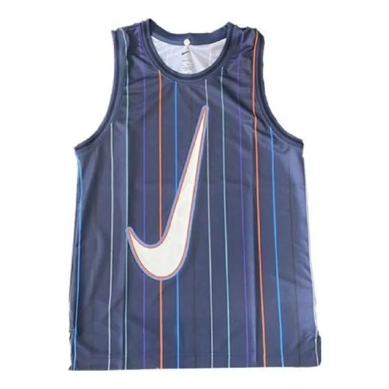 Nike Dri-FIT DNA Basketball Tank 'Blue' DX0436-410 sold by KicksCrew