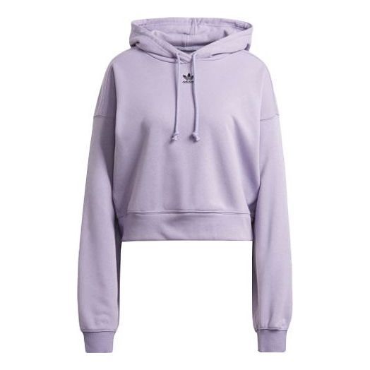 (WMNS) Adidas Adicolor Essentials Hoodie 'Purple' GN4775 sold by KicksCrew