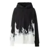 Onitsuka Tiger Flame Graphic Hoodie 'Black Off White' 2183B023-002 sold by KicksCrew