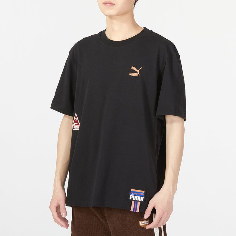 PUMA Sportswear Logo Tee 'Black' 677382-01 sold by KicksCrew product image thumbnail 4