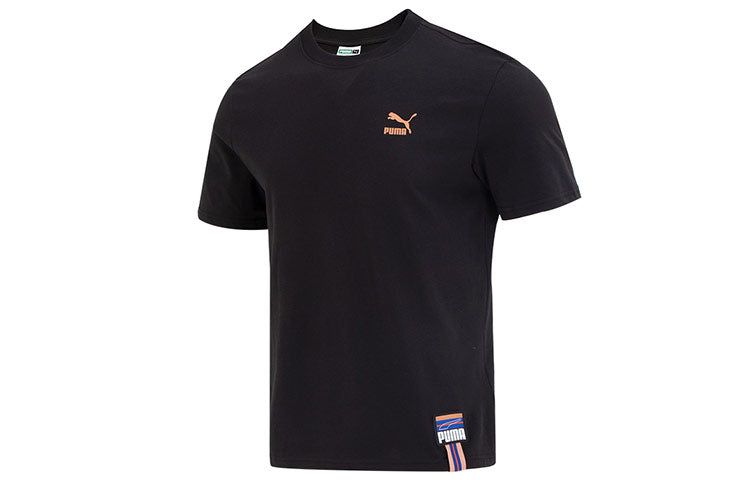 PUMA Sportswear Logo Tee 'Black' 677382-01 sold by KicksCrew product image thumbnail 2