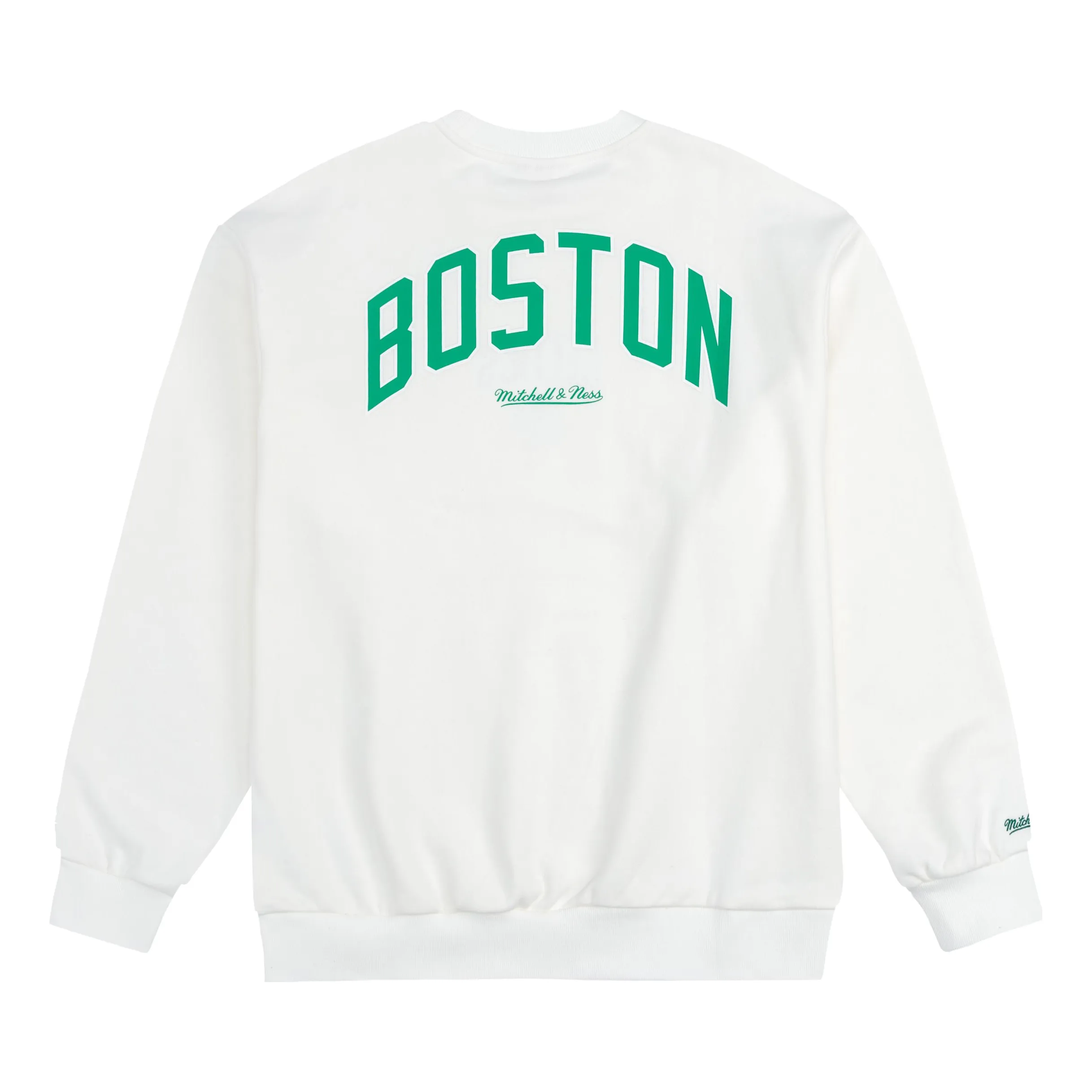 Mitchell & Ness x NBA Boston Celtics Sweatshirt 'White Green' MNJYFWHD230920012 sold by KicksCrew product image thumbnail 2