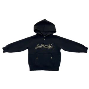 (GS) Air Jordan Take Flight Snap Cuff Pullover Hoodie 'Black' FZ1910-010 sold by KicksCrew