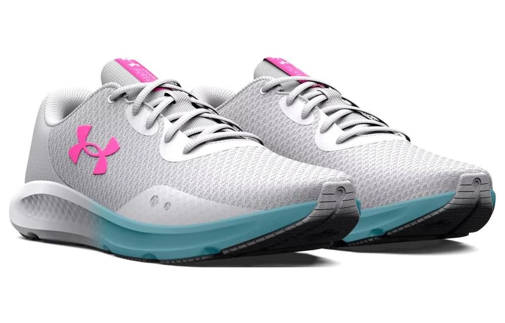 (WMNS) Under Armour Charged Pursuit 3 'Grey Pink Blue' 3024889-104 sold by KicksCrew product image thumbnail 4