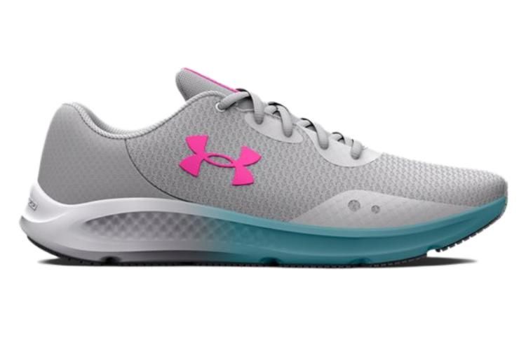 (WMNS) Under Armour Charged Pursuit 3 'Grey Pink Blue' 3024889-104 sold by KicksCrew product image thumbnail 2